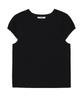 Nyuluki Feminine Short-Sleeved Knit_Black