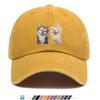 pc pcs Fun Cat Tongue Print Baseball Cap with Pouting Kitten  Adjustable Unisex Hat Suitable for  Lightweight Breathable Su