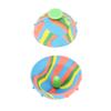 2pcs Bounce Bowls Fidget Toys Rubber Camouflage Bouncing Bowls Durable Jumping Bounce Fidget Toys for Home School Yard Playground