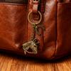 Horse Head Keychain Smooth Touch Key Holder Backpacks Wallets Key Chain Decorative Pendant Key Accessory