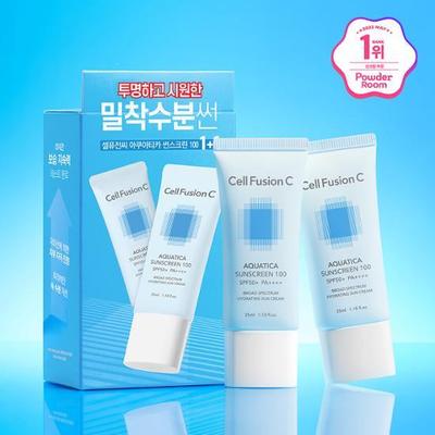 Cellfusion C Aquatica Güneş Kremi 35ml 1+1 Özel Set