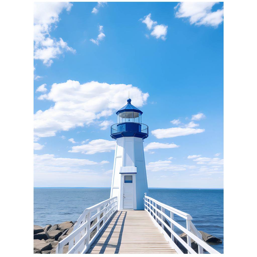 Nadmorska Elegancja Nadmorska Elegancja, 30X40 Cm, Bez Ramy, Papier Matowy 230 Gsm