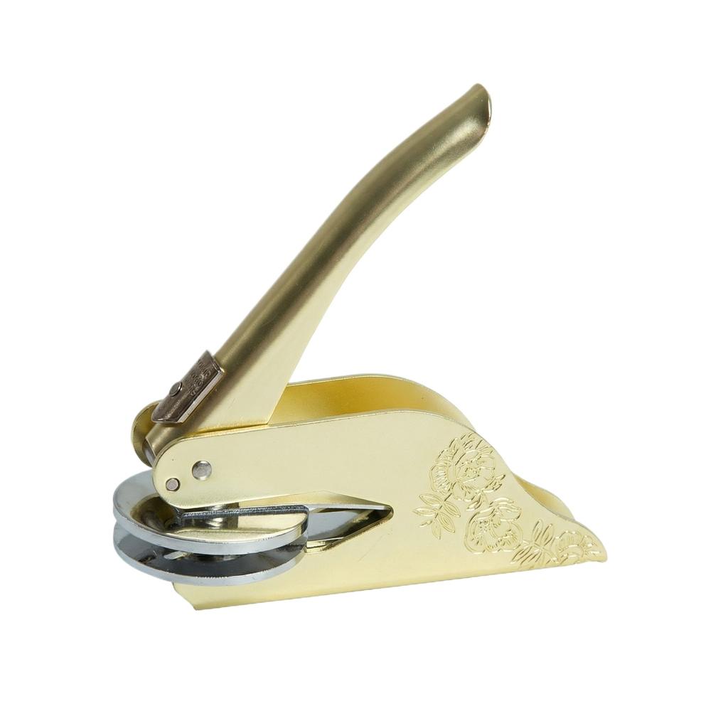 Portable Embossing Pliers Custom Embosser Manual Seal for DIY Craft