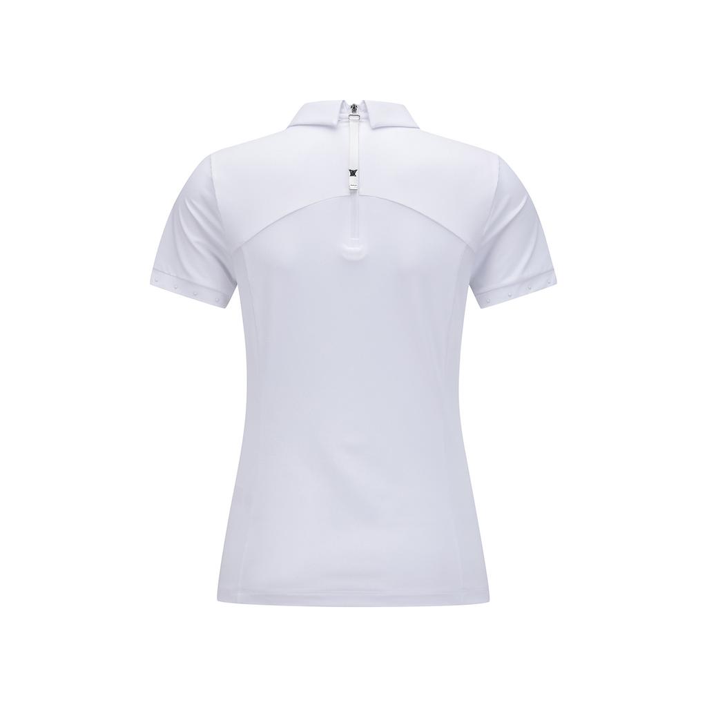 ANEW GOLF Women Sm Hybrid Short T-Shirt_Wh