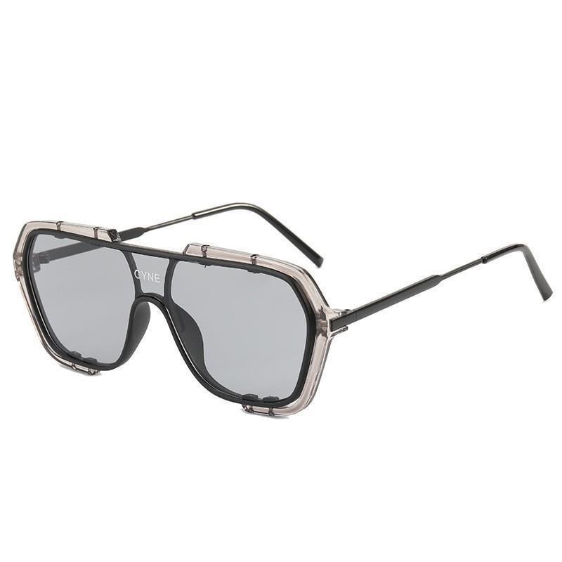 Premium Sense One-Piece Double Beam Sunglasses Men'S Trend Sunglasses Sunshade Uv Protection Sunglasses