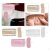 2 Pieces Wrap Compress Anti Oil Leak Washable with Tie Adjustable Elastic Strap for Comfort Sleep