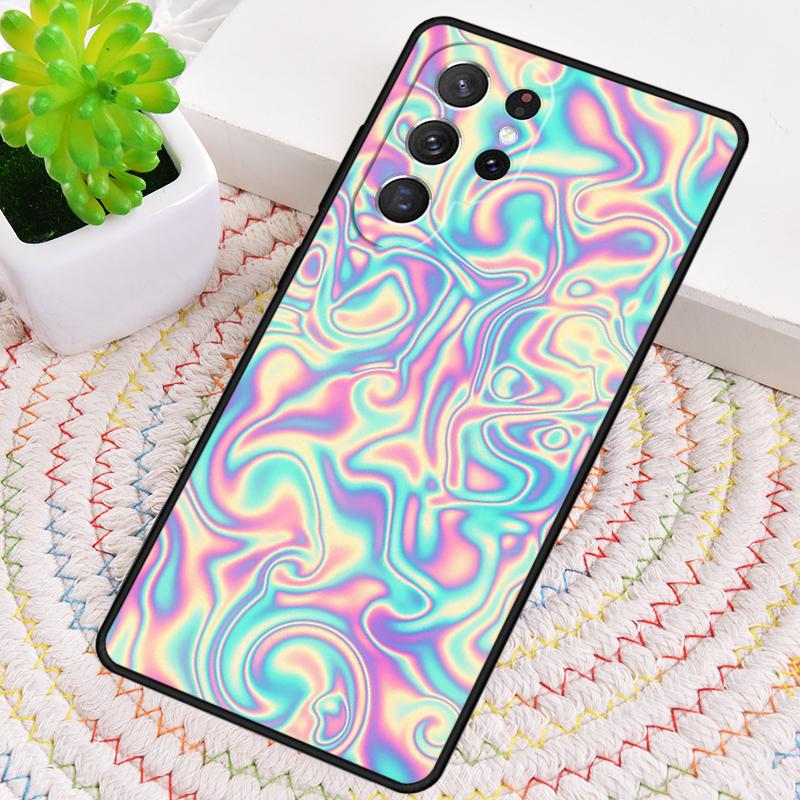 Trippy Pastel Color TPU Phone Case For Samsung Galaxy note 10 pro S26 S25 S24 S23 S22 Ultra Plus S21 FE S20 Shockproof Cover
