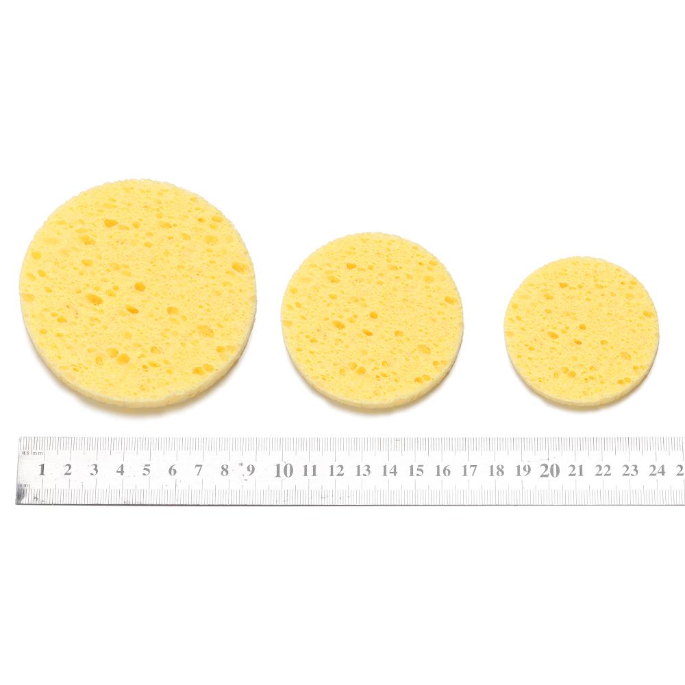 Soft Exfoliator Cleanup Cleansing Sponge Face Wash Pad Body Facial Cleaner Compress Puff