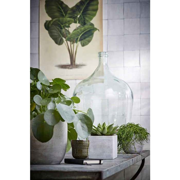 Vase - Mica Decorations - Diego - H56 x Ø40 cm - Verre recyclé - Transparent