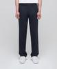 MUSINSA STANDARD [Cooltandard] Semi-Wide Hidden Elastic Waist Slacks [Navy]