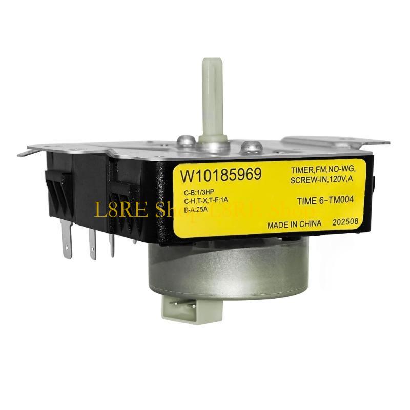 L8RE W10185969 Dryer Timer Mounting 115V 60Hz Replacement for WPW10185969 1481698