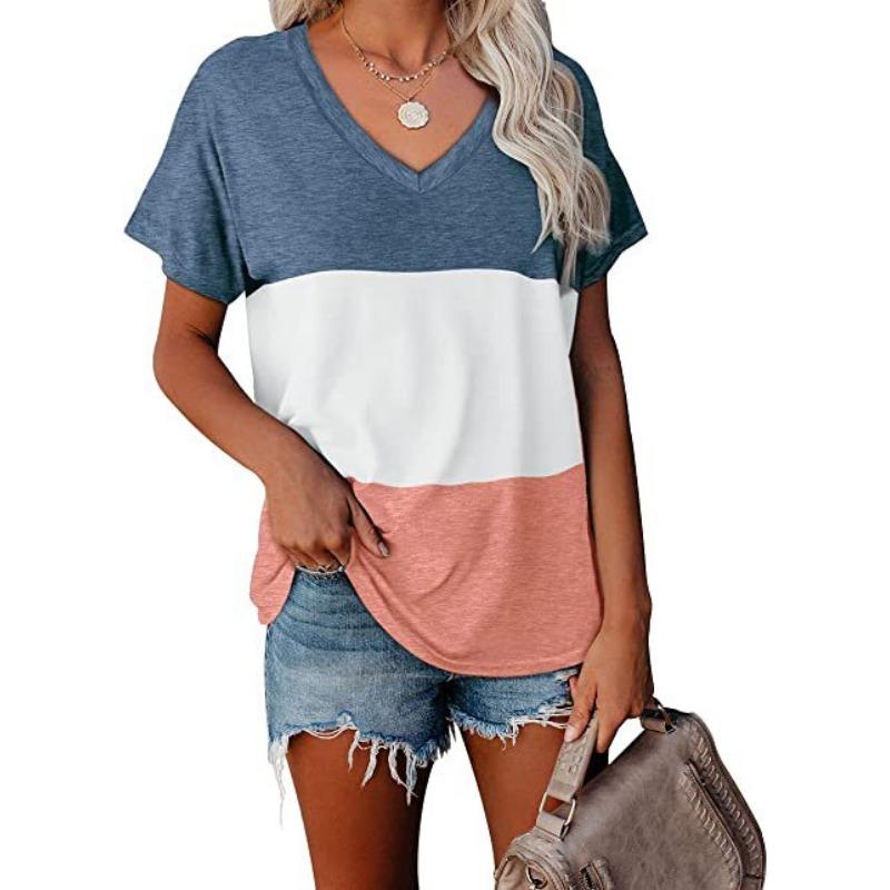 

Летняя 3D свободная футболка с короткими рукавами, женская повседневная универсальная футболка с принтом граффити XS