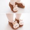 1 Pair Baby Anti Skid Walking Shoes Indoor Toddlers Shoes Non-slip Warm Floor Socks Prewalker for Autumn and Winter