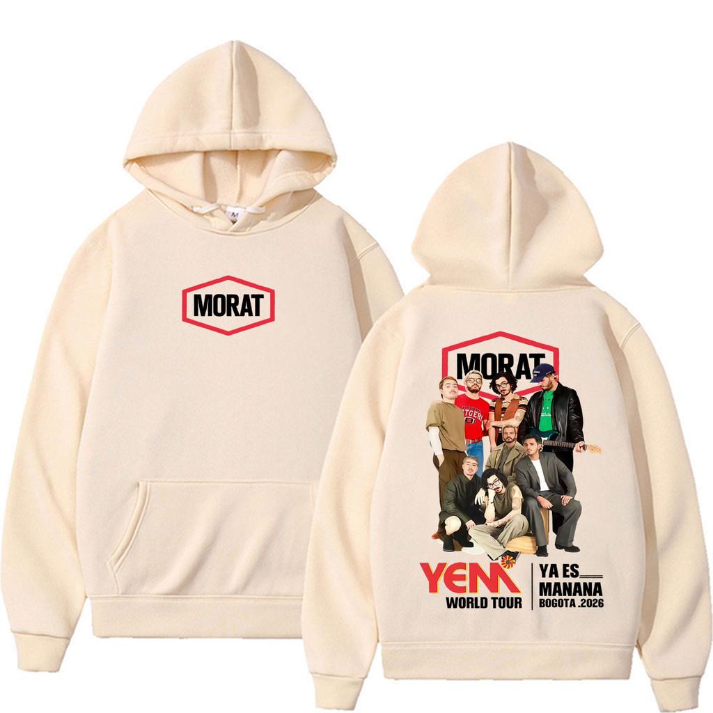 Morat Yem Ya Es Manana World Tour New Hoodies Men Women Fashion Hip Hop Harajuku Sweatshirt