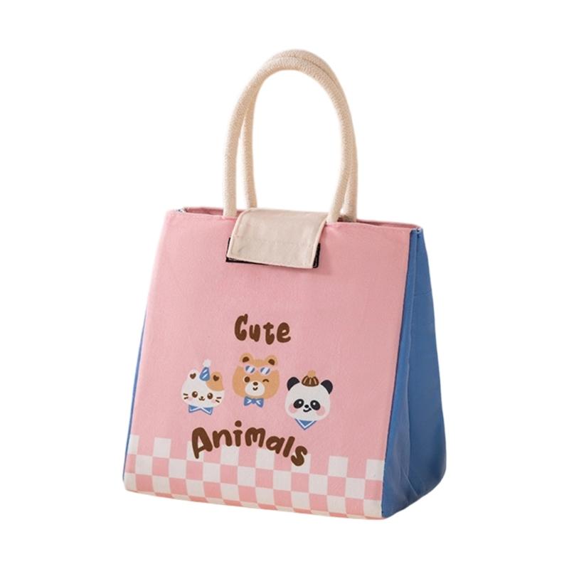 Thermal Lunch Bag Bag For Student Professional Portable Insulated Meal Container Spacious Interior