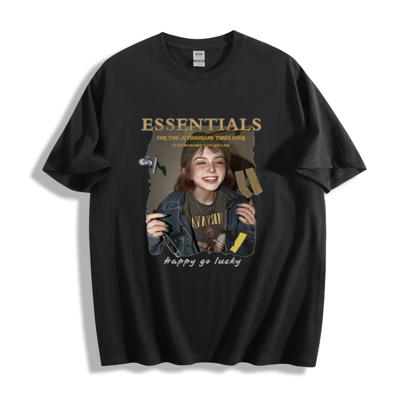 ESSENTIALS Happy Go Lucky Graphic Unisex Tee S
