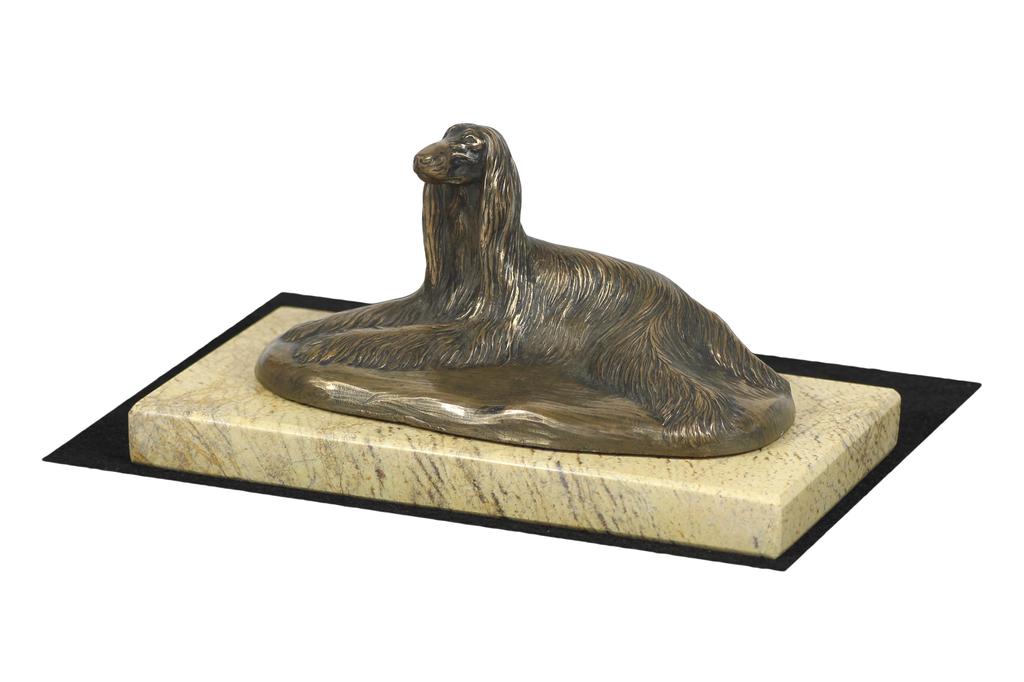 Afghan Hound, Tazi - Dog Figurine, Dog Silhouette Figurine, Trophy for Art-Dog Dog Show Exhibition