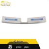 22 Qijun Rear Trunk Protector: Stainless Steel Tailgate Guard with Sequin Trim