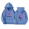 Kids Long Sleeve Pullover Hoodie with Letter Print and Front Pocket, Loose Fit Casual Sweatshirt for Boys and Girls
