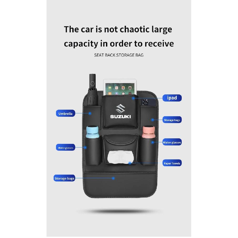 Suzuki Ignis Jimny SX4 S-Cross Swift Vitara Aito Baleno Celerio Ciaz Equator Ertiga Samurai Car Seat Storage Case Seat Gap Box