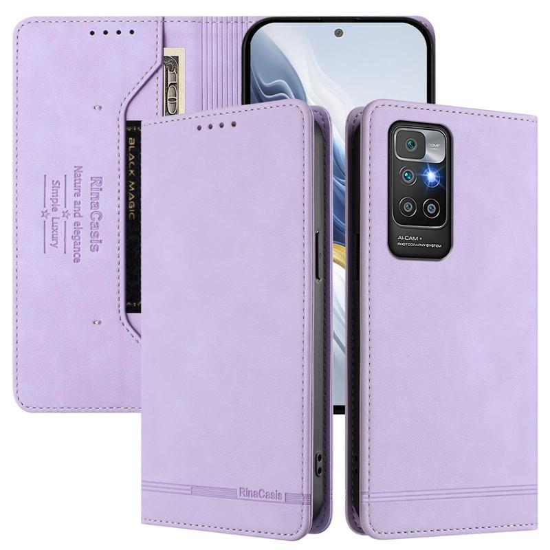 Leder Retro Diebstahlsichere Brieftasche Flip Case Für Redmi 10 2022 10X 10A 10C 9AT 9A 9C 6A 7A 7 8 Handyhülle Magnetverschluss Kartenfach