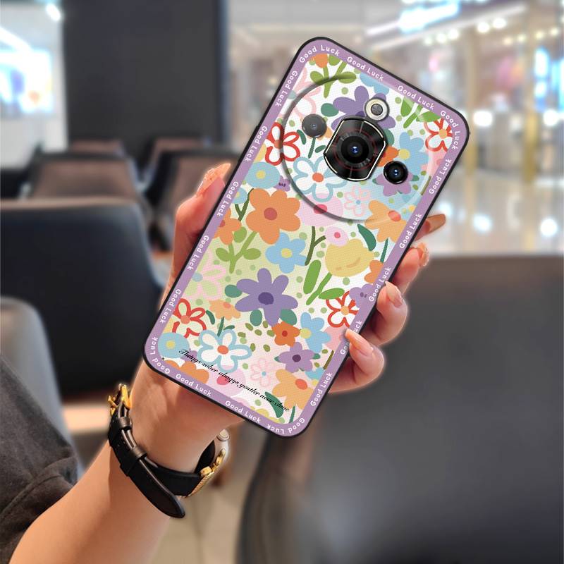 

Грязеотталкивающий Модный Дизайн Чехол для Телефона Для ZTE Nubia Focus Pro 5G Мягкий чехол Граффити ТПУ Полная защита Противоударный Силикон ZTE Nubia Focus Pro 5G