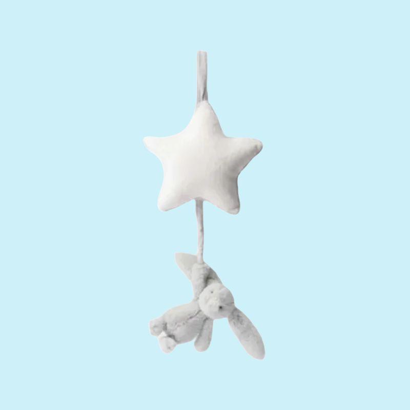 JELLYCAT Soft Bell Grey Rabbit Doll Plush Medium High