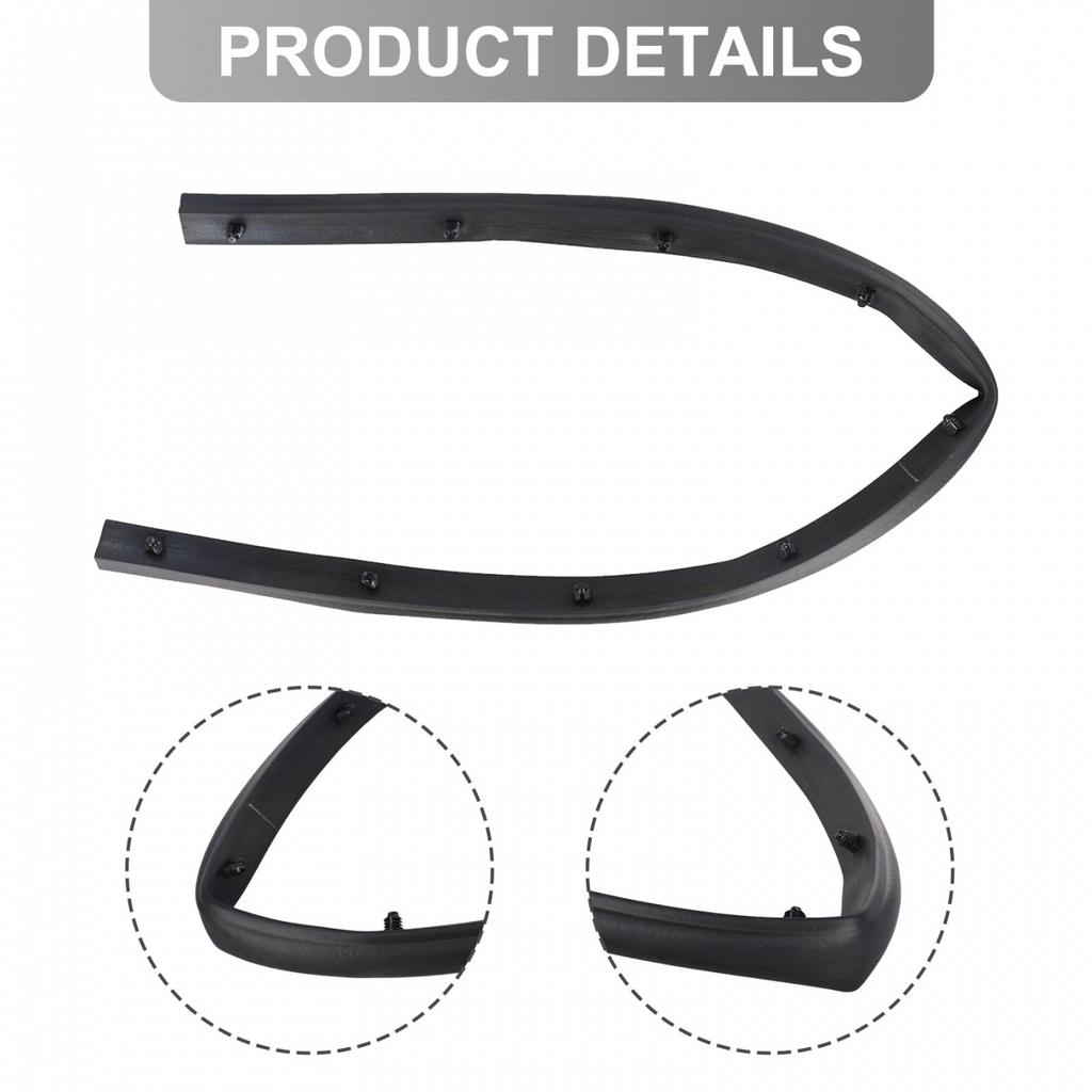 Kit de Sellos de Tira de Goma para Capucha Negra para Hyundai Para Santa Fe SportXL 2013 2019