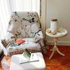 Modern Simple Sofa Blanket For Sofa Nordic Flower And Bird Knitted Throw Blanket For Bed Bedspread Winter Tapestry Drop Ship