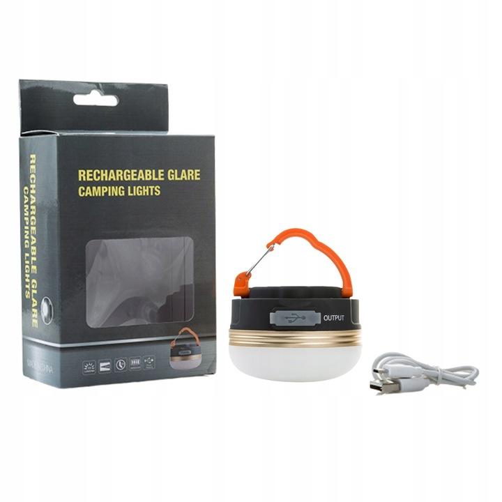 Lampa Turystyczna Latarka Kempingowa Led Powerbank Led Lampa Namiotu