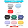 Silicone Earphone Cover with Carabiner Charging Box Shell for HUAWEI FreeArc