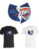 Oklahoma City Thunder Wu Tang NBA Team Logo Shirt  Unisex T-Shirt