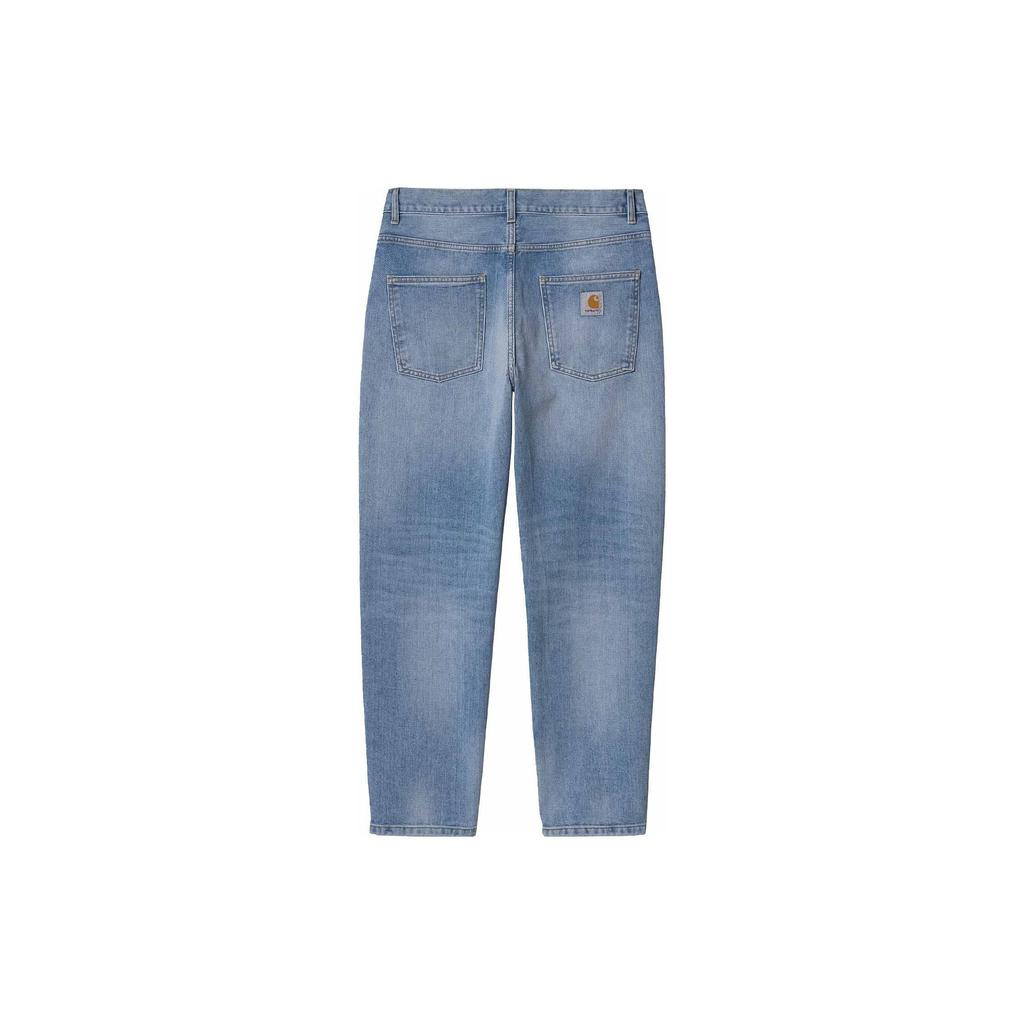 Carhartt WIP Logo Label Harem Jeans Men Jeans Blue I029208-01-WI