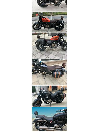 Rear Low-Profile Short Tail Wing for Qianjiang QJ Shan 150/250/350 Motorcycles
