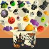 Miękkie i Bezpieczne Zabawki Squishy 24 szt. Mini Halloweenowe Squishy do Redukcji Stresu