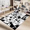 1pc Naruto Vs Itachi Clash Shadows Carpet for Playroom Bedroom Living Room Sofa Home Decor,kids Game Area Rug Non-slip Floor Mat Y723115