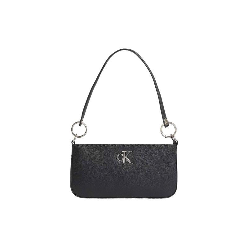 Calvin Klein shoulder bag [Customized bag] Iduo Die Yi Qizhang commuter simple fashion versatile high-end hand-stitched Night mooring with flowers D