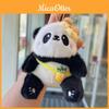 Panda Plüschtier mit Schlüsselanhänger für Kinder Niedliches Tier Stoffpuppe Geschenk