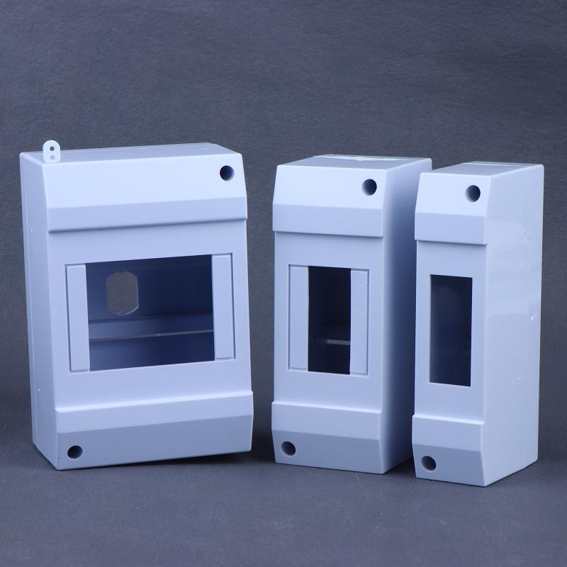 Abs Switch Enclosure Surface Modules Box 1-8P Breaker Circuit Breaker Protection Plastic Clear Distribution Electrical Boxes