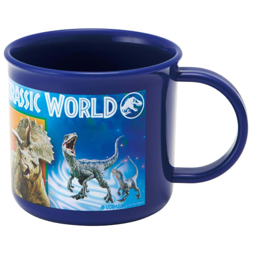 Skater Jurassic 24 Boys Cup, 200ml Plastic, Dishwasher Safe, Made In Japan, for Children's Lunch Boxes (KE4AAG-A)