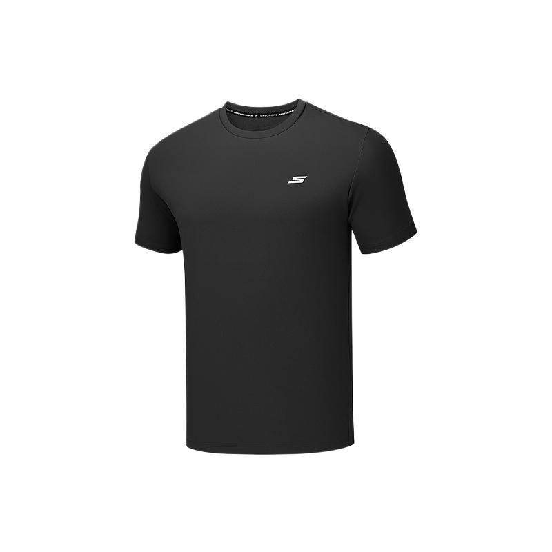 Skechers Knit Short Sleeve Round Neck Pullover T-Shirt Men tops P226M221-0018 S