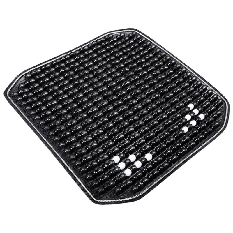 Ventilated Wooden Bead Chair Mat Color Option Durability Handmade Seat Pad Chair Cushion For Furniture Vehicle