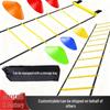 Conjunto de Treino de Velocidade e Agilidade: Escada, Corda de Pular, Cones