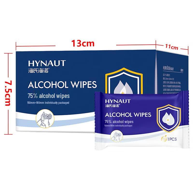 Haishi Hainuo Blue Box 75% Alcohol Wipes