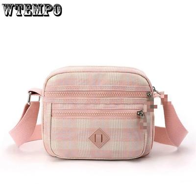Női többrétegű crossbody táska sokoldalú egyvállas szövet táska női táska mobiltelefontartó táska