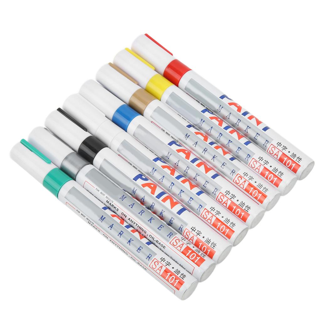 8Pcs Whiteboard Pen Multifunctional Colorful Fast Drying NonToxic Painting Marker for Graffiti Writing
