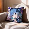 COOL Hoshimachi SSuisei Vtuber   Pillow Case Pattern Printed Pillowcase For Living Room Sofa Cushion Cover
