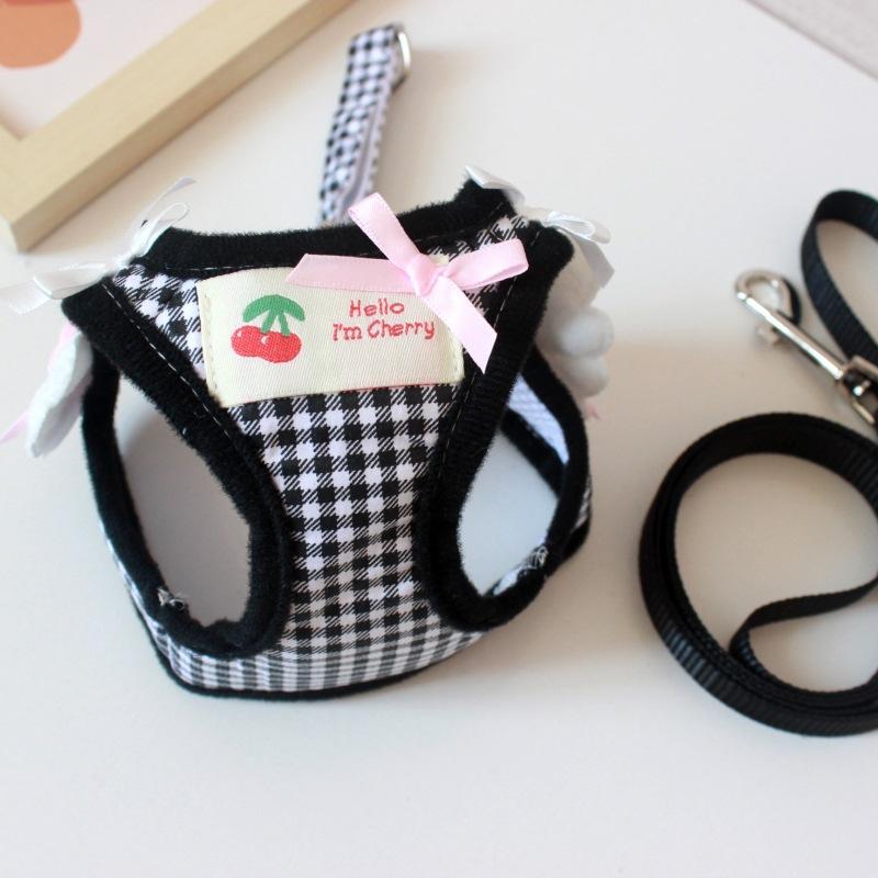 

Pet dog dog small wings leash teddy bear cat home walking dog leash small dog out chest strap XL Size (about 12-7.5 kg)