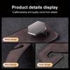 Alloy Car Seat Back Hook Premium Suede Metal Auto Hanging Hook Universal 20KG Large Load-Bearing Hanger for Rear Seat