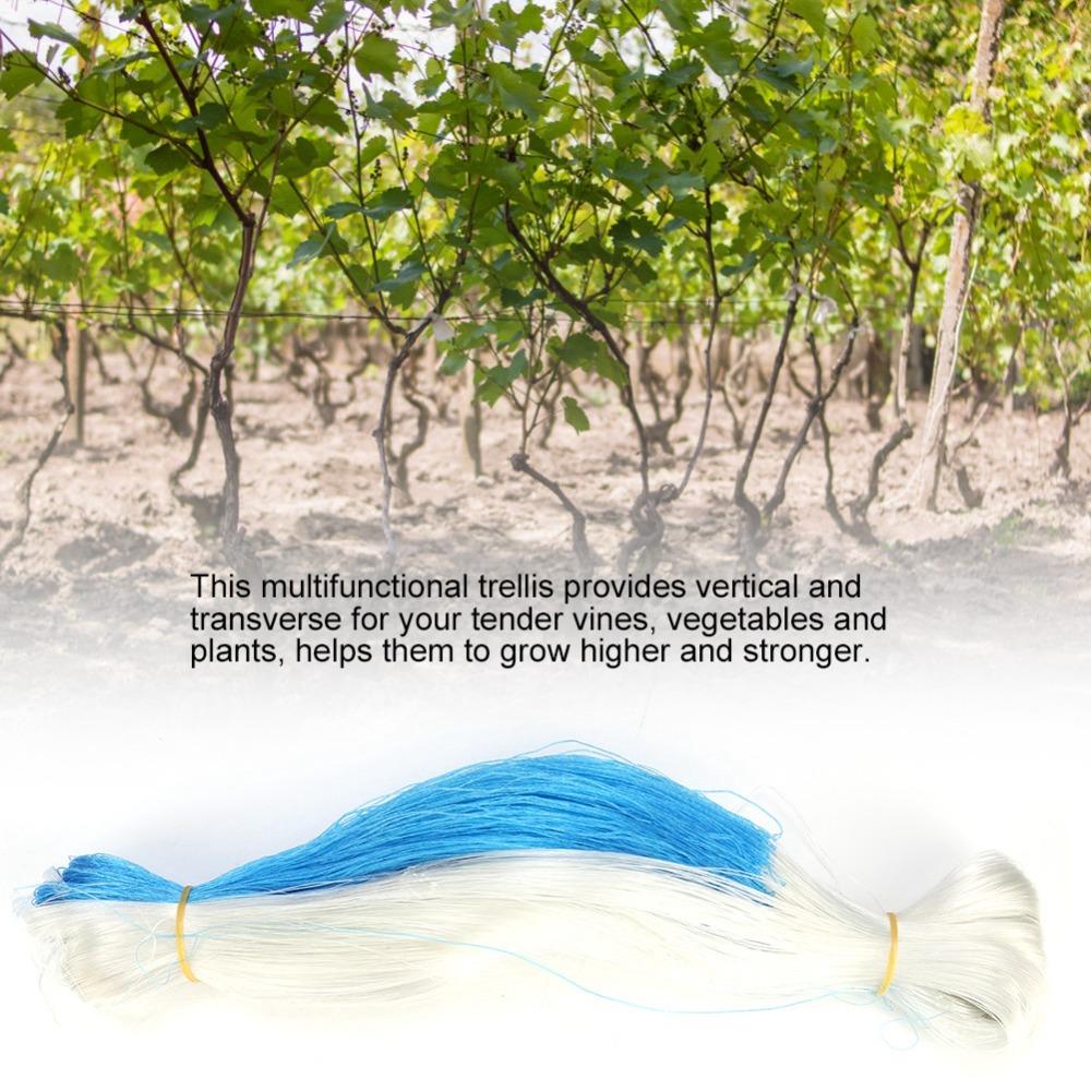 High Density Polyethylene Garden Plant Trellis Net Reusable Sturdy Plant Climbing Support Net Lightweight Easy To Install